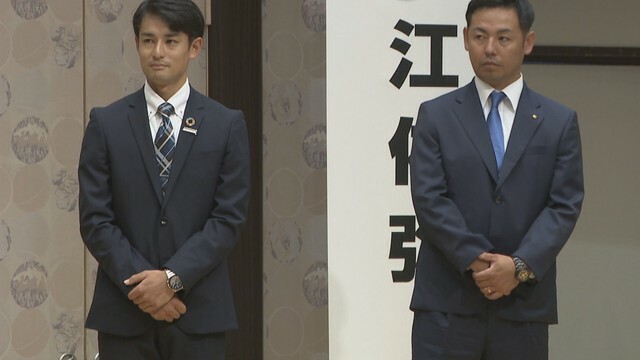 アーチェリー代表・中西絢哉選手（左）と大江佑弥選手（右）