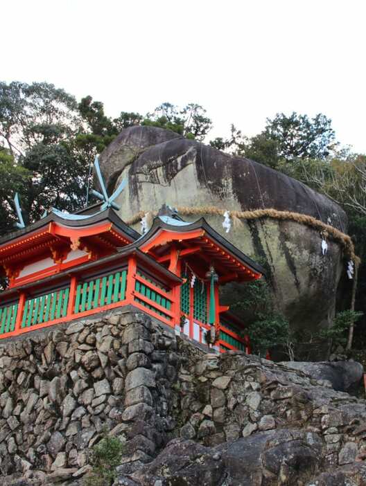 神倉神社のイワクラ