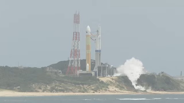 H3ロケット3号機　午前11時55分
