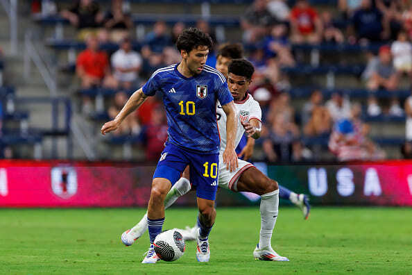 U23日本代表での佐藤　photo/Getty Images