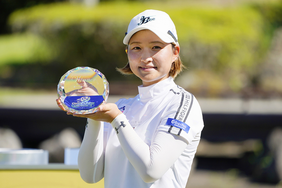 2022年下部ツアー「カストロールレディース」で優勝した平井亜実（Getty Images）