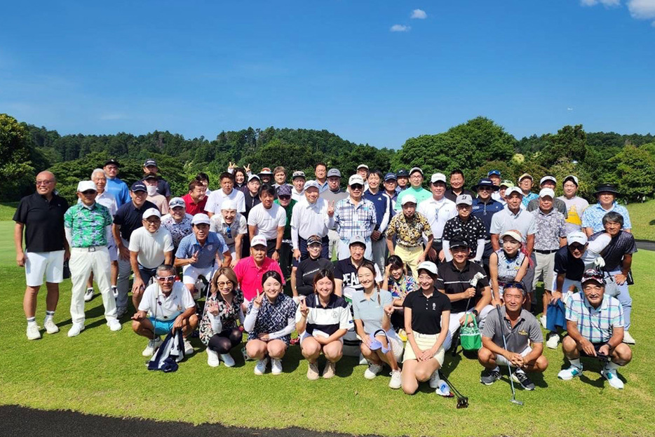 地震発生から7カ月、石川出身の平井亜実がチャリティコンペを行った(提供／平井亜実)