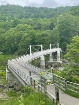 事件現場となった神居大橋