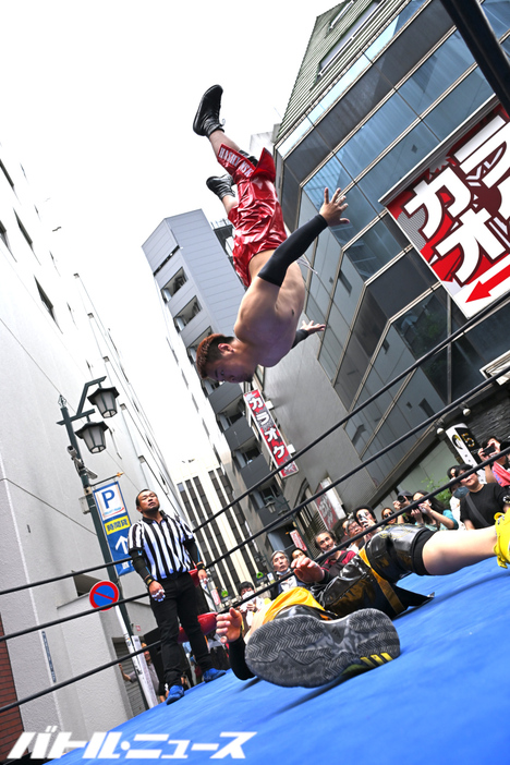 商店街プロレスでの橋之介