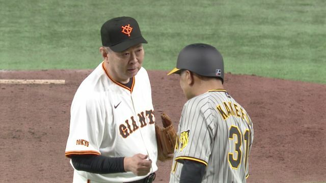 江川卓さんと掛布雅之さん(画像:日テレジータス)