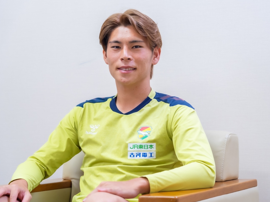 小森はJ1チームとの試合で「クオリティの違いを痛感した」という。写真：田中研治（サッカーダイジェスト写真部）