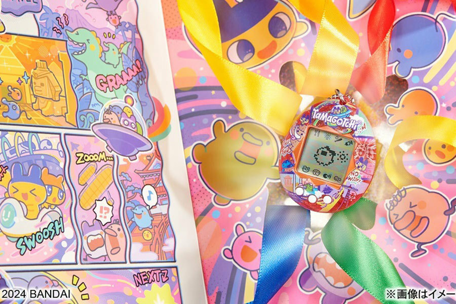 『みんなしゅ～ご～！たまごっちのおみせ』で販売される「Original Tamagotchi Tama Time Travel」