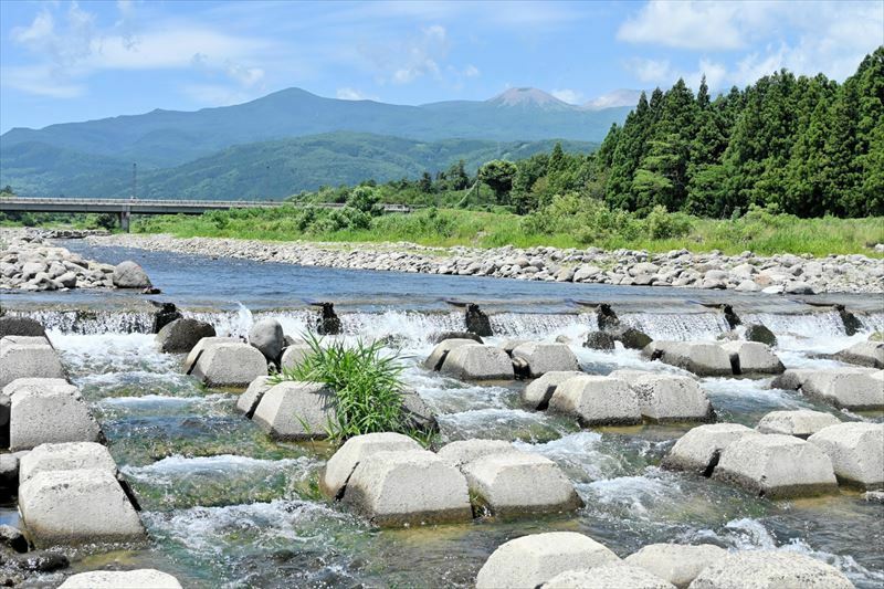 １４年連続で水質日本一となった福島市の荒川