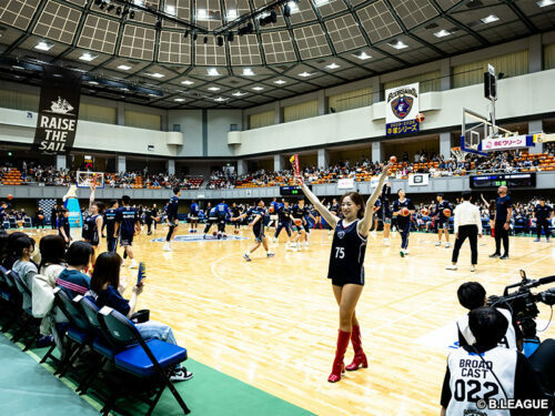 トッケイセキュリティ平塚総合体育館［写真］＝B.LEAGUE