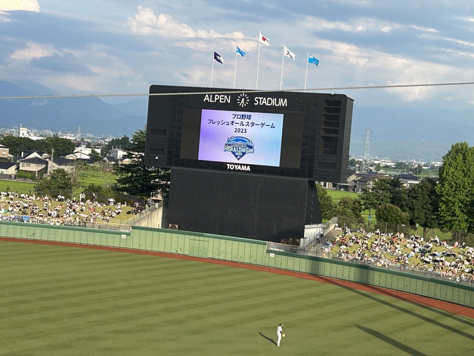 2023年のフレッシュオールスターゲームは富山市で行われた