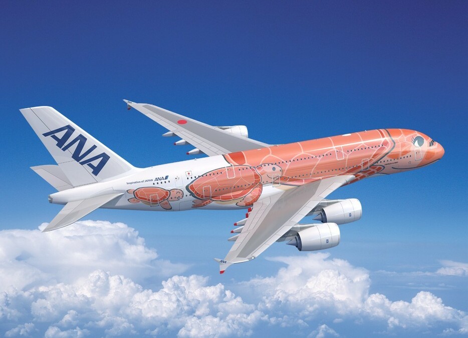 ▲ A380 FLYING HONU