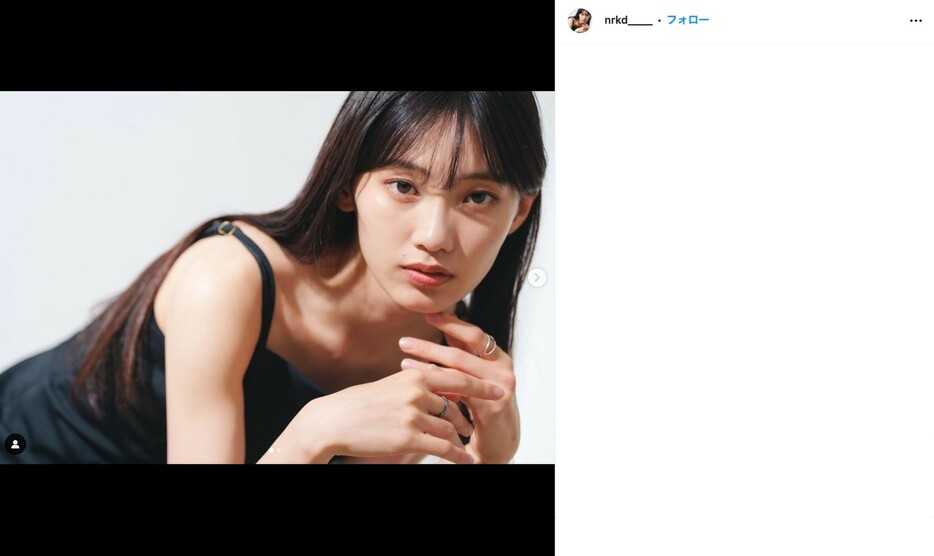 工藤成珠さんのインスタグラムより(nrkd____ on Instagram)