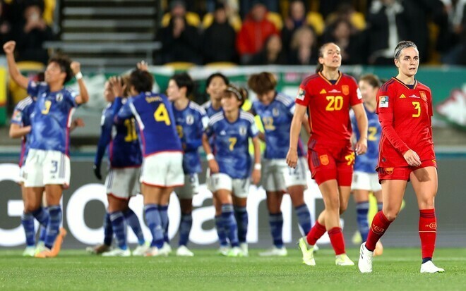 昨夏のW杯GSでは日本が４－０でスペインに大勝した。（C）Getty Images