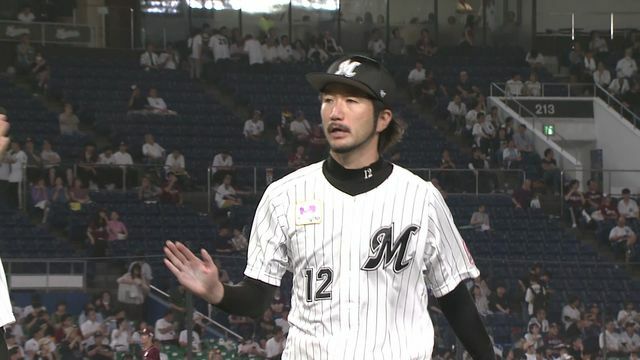 復帰後2連勝を飾ったロッテの石川歩投手