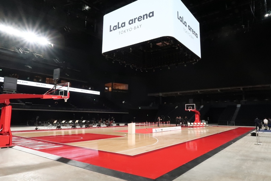 先日メディアに初公開された「LaLa arena TOKYO-BAY」