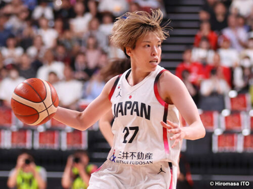 女子日本代表の林咲希［写真］＝伊藤大允