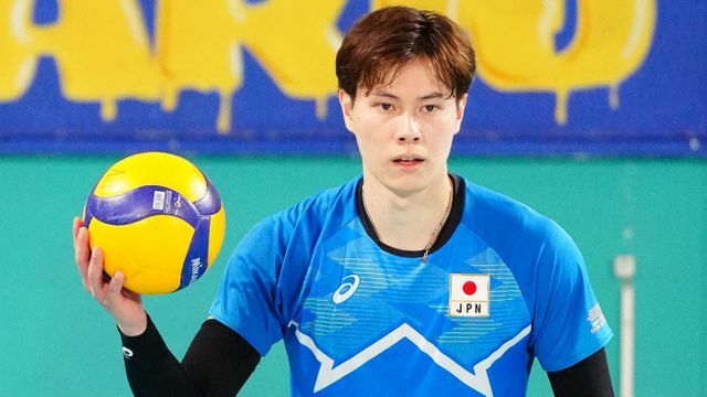 高橋藍選手(写真：日刊スポーツ/アフロ)