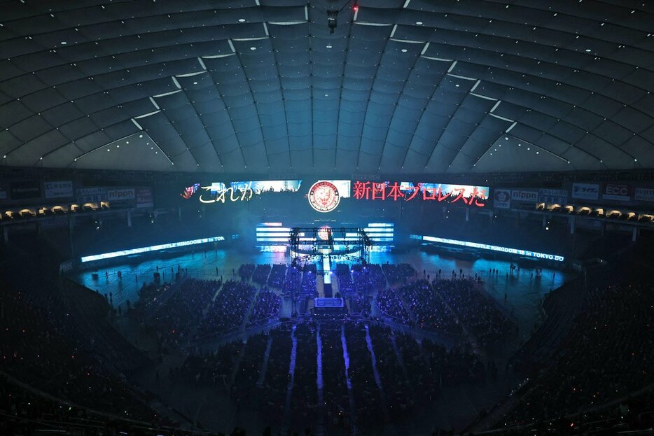 今年１月４日に開催された新日本プロレス東京ドーム大会
