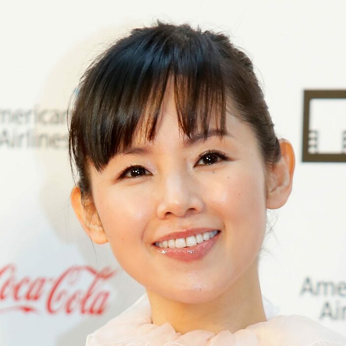 2017年に東京国際映画祭に登場した小西真奈美（写真・共同通信）