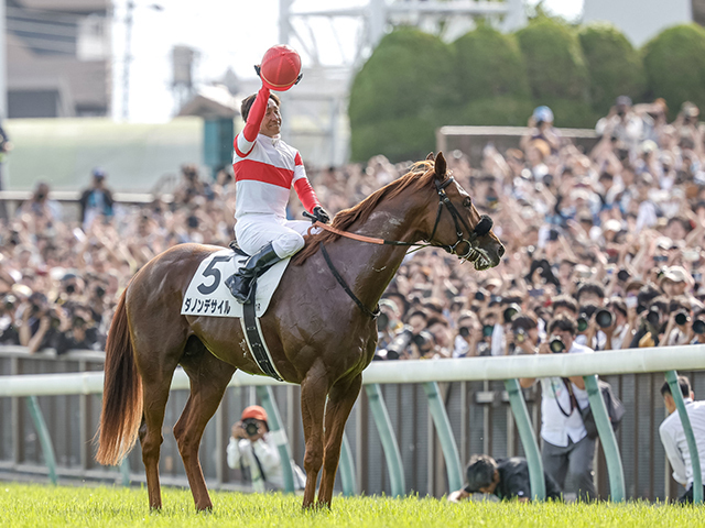 横山典弘騎手とダノンデサイルが制した今年の日本ダービー(撮影：下野雄規)