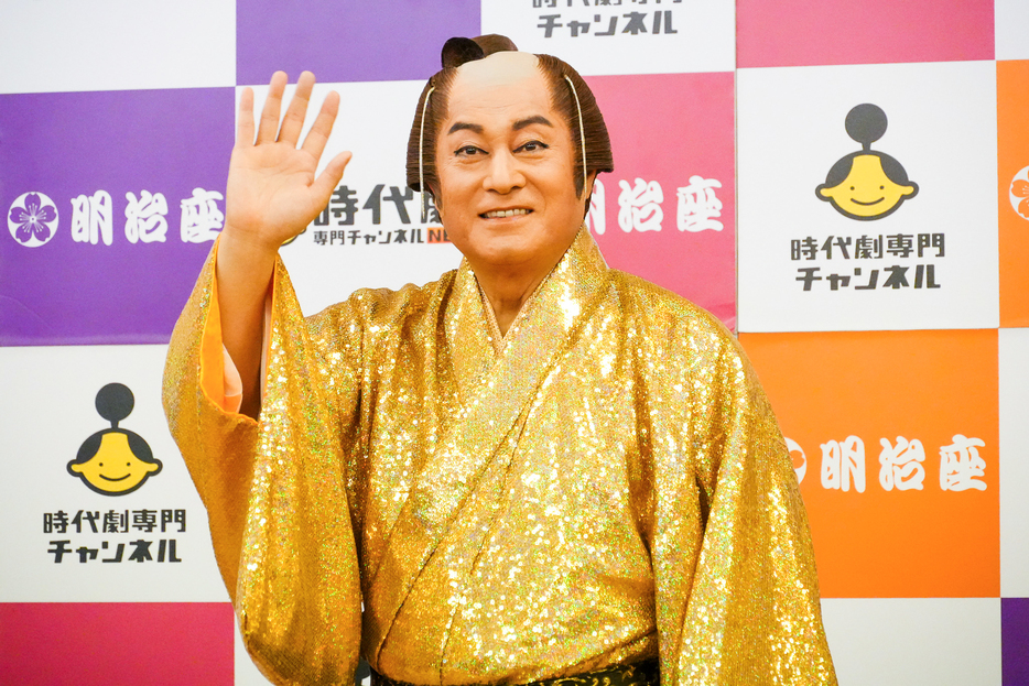 「松平健 芸能生活50周年記念公演」の初日合同取材会を行った松平健