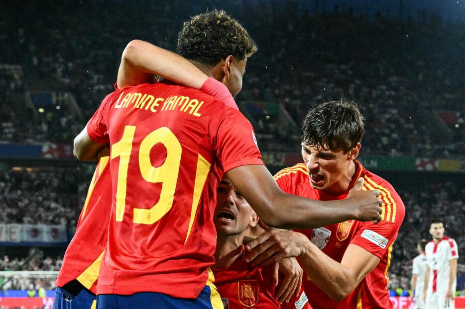 スペインが勝利 (C)Getty Images