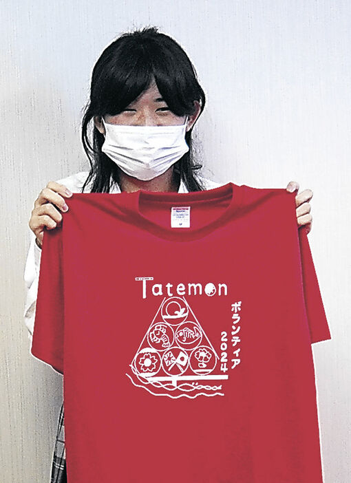 魚津市のたてもんＴシャツ