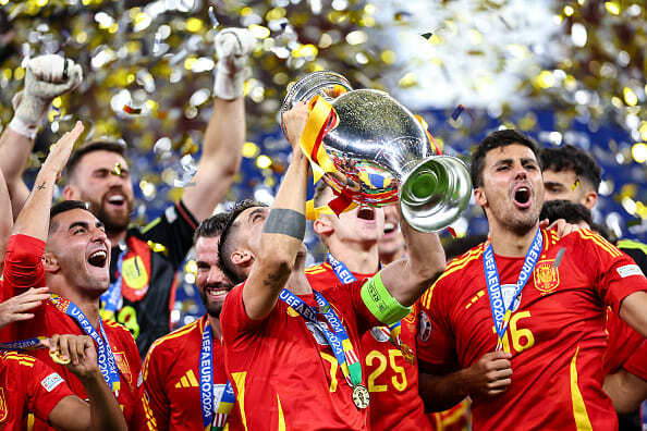 EURO2024を制したスペイン photo/Getty Images