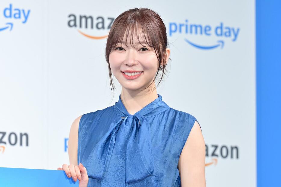 Amazon「プライムデー」記者発表会に参加した指原莉乃さん