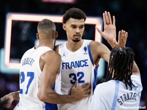 オリンピックデビューを飾ったウェンバンヤマ［写真］＝fiba.basketball