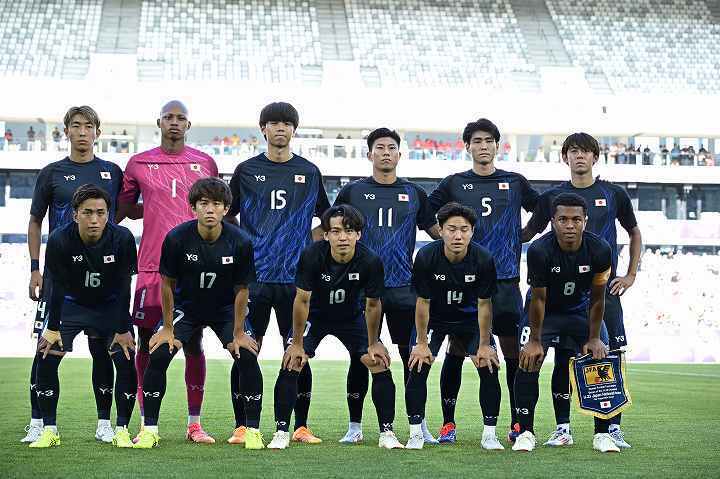 初戦を大勝でモノにしたU-23日本代表。２戦目のマリ戦は日本時間の28日早朝に行なわれる。写真：金子拓弥（JMPA代表撮影）