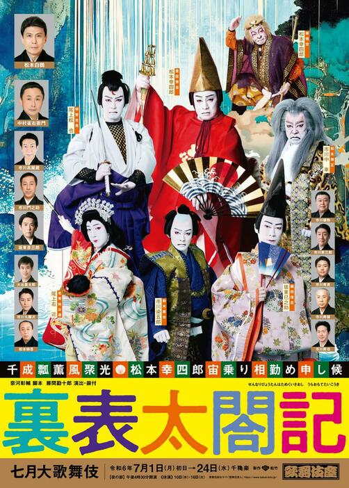 歌舞伎座『裏表太閤記』特別ビジュアル