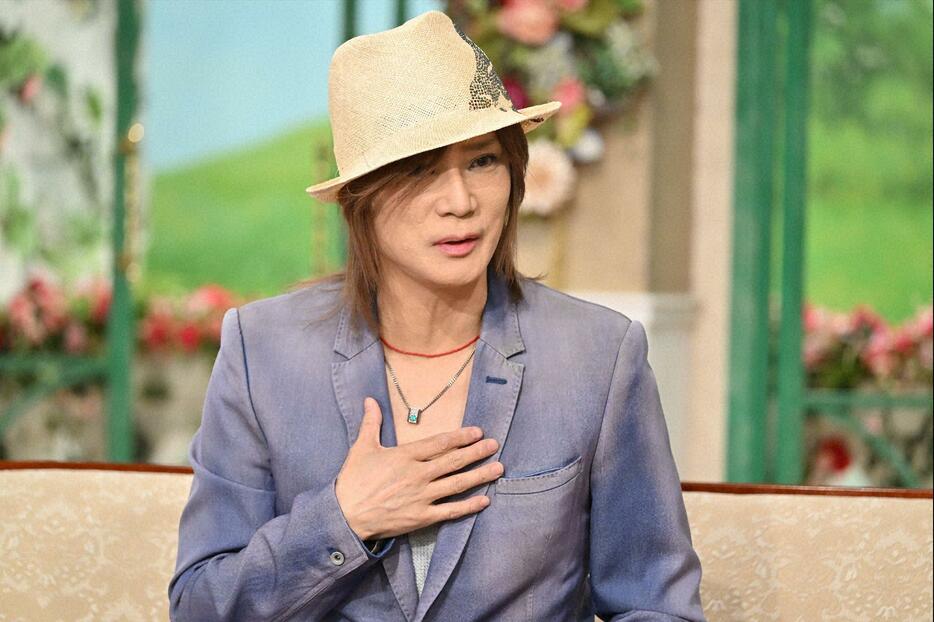 7月18日放送の「徹子の部屋」に出演する京本政樹さん＝テレビ朝日提供