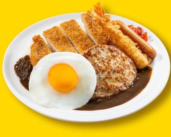 ガスト×ゴーゴーカレー 「金沢元気盛りカレー」