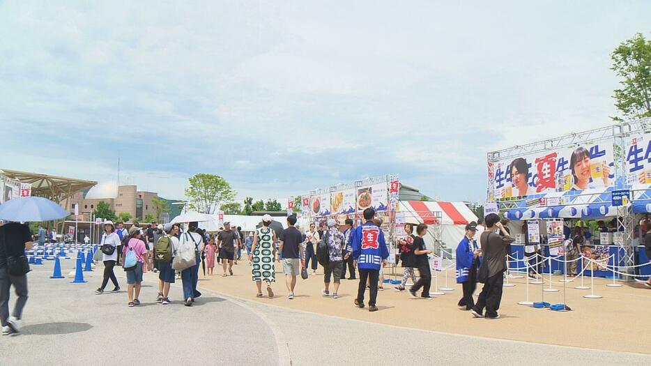 ビールと絶品メニューでグルメ祭り　広島市