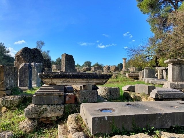 ゼウス神に捧げたオリンピック発祥の地・オリンピア遺跡