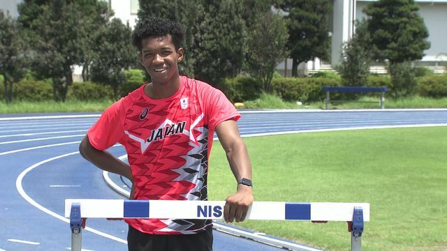 パリ五輪へ向け練習を行った陸上110mハードル日本代表・村竹ラシッド選手