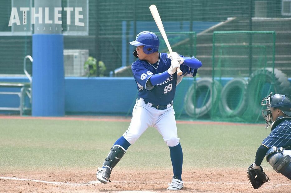 補強選手として合流し、今年で10年表彰を迎える野中祐也選手（日立製作所）