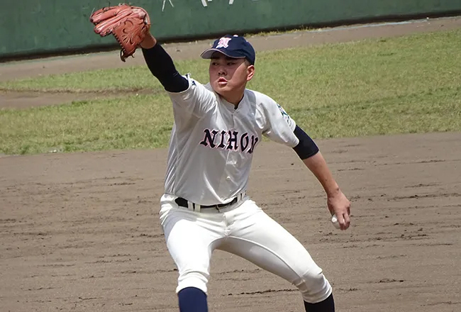 日大鶴ケ丘・住日翔夢　※写真は過去の取材より