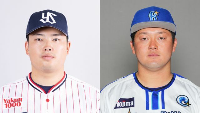 ヤクルトの村上宗隆選手とDeNAの牧秀悟選手