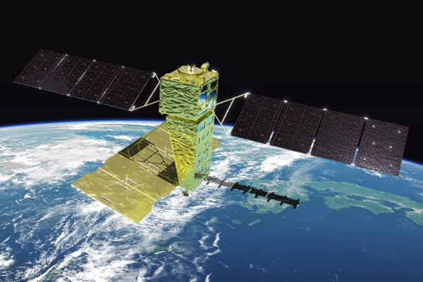 だいち4号の想像図（JAXA提供）