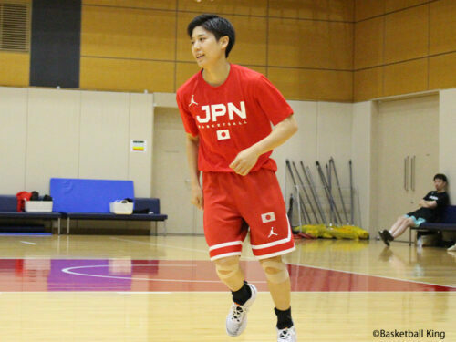 オリンピックメンバーに内定した女子日本代表の町田瑠唯 [写真]＝バスケットボールキング
