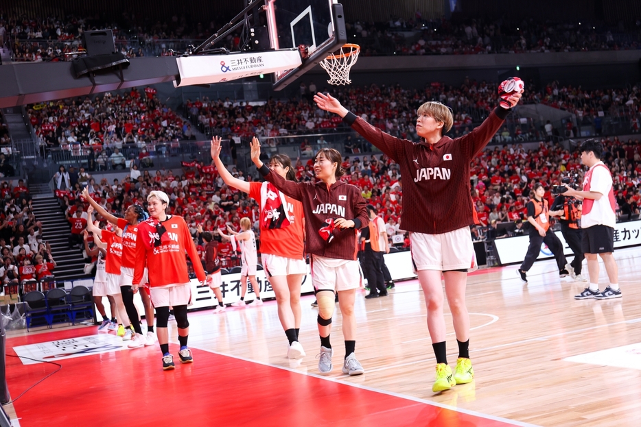 女子日本代表、五輪前6戦全勝で締めくくり