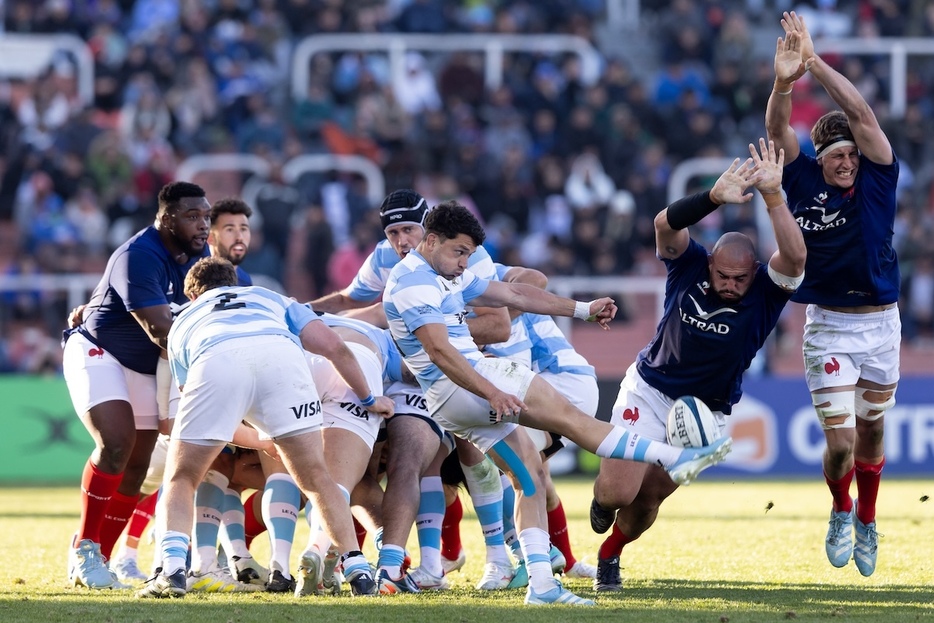 7月6日のテストマッチではアルゼンチンに28-13で勝利したフランスだったが…（Photo/GettyImages）