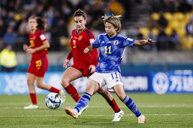 W杯スペイン戦でもゴールを奪った田中。五輪でも再現を期待したい photo/Getty Images