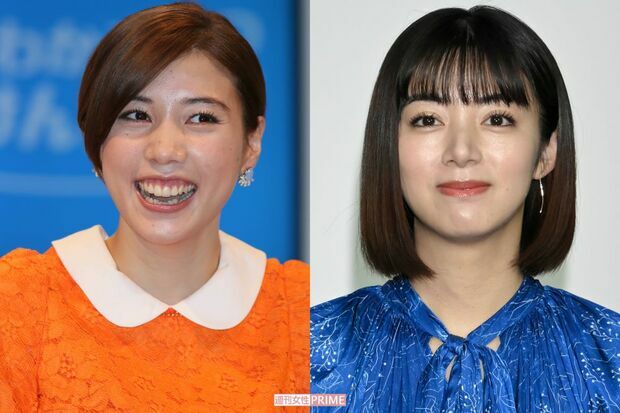 仲里依紗（左）と池田エライザ