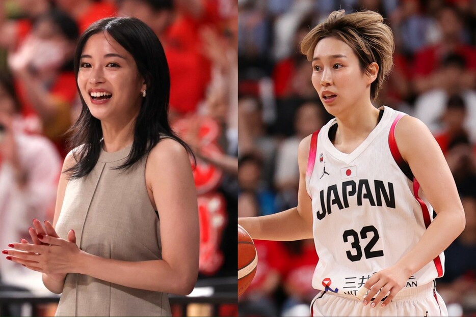 広瀬すずはバスケ女子日本代表の宮崎も魅了した(C)Getty Images