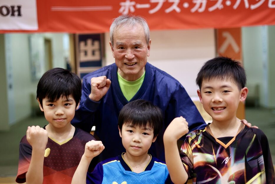 写真：3人が全日本ホカバへの切符を勝ち取った、たなかクラブ/撮影：ラリーズ編集部