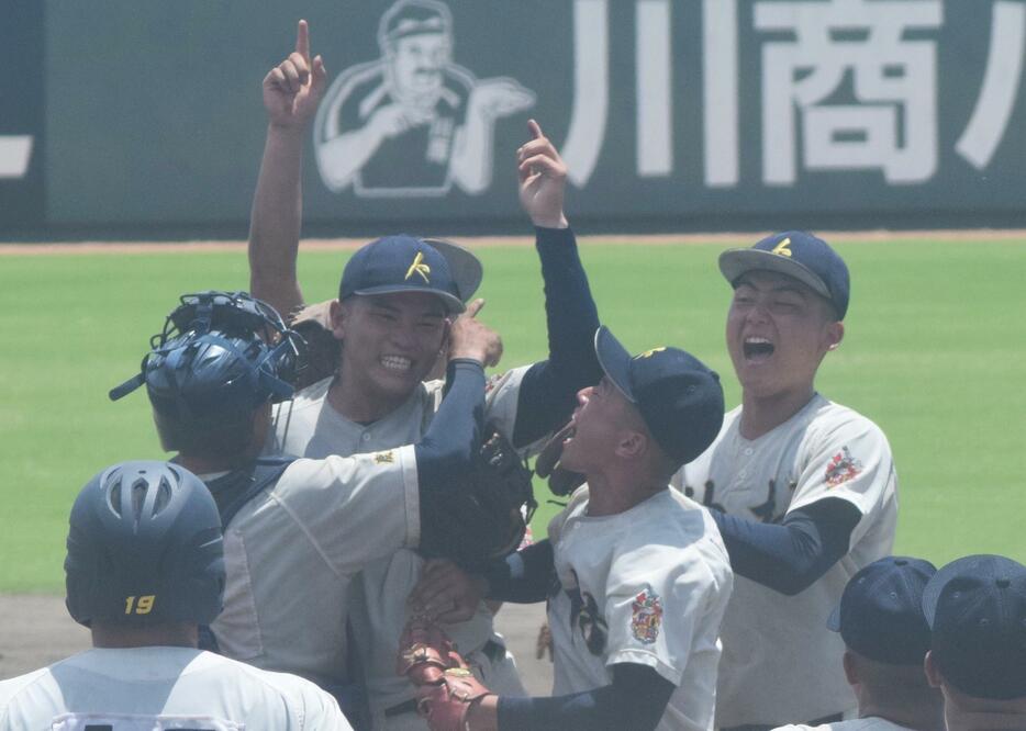 神村学園　優勝の瞬間