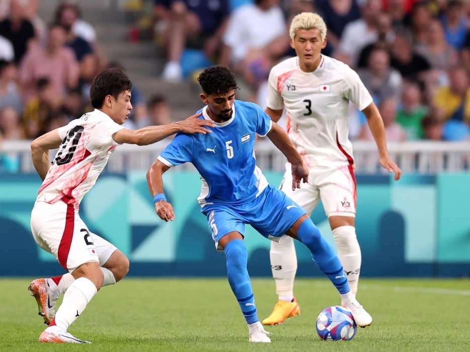 0-0で後半へ(Getty Images)